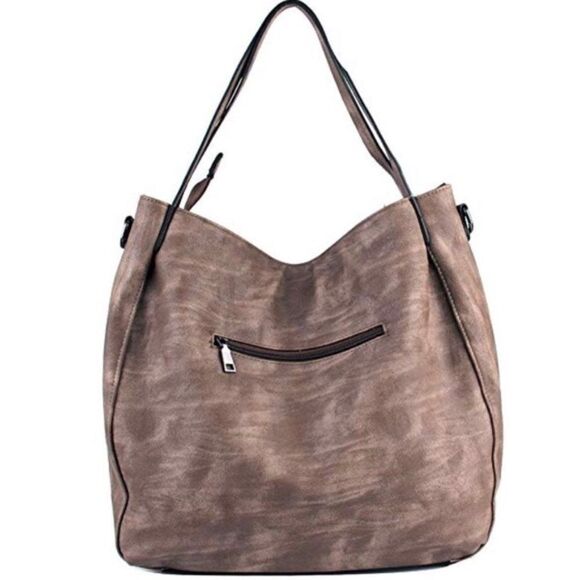 New Top Handle Leather Satchel Bag - Picture 7 of 8